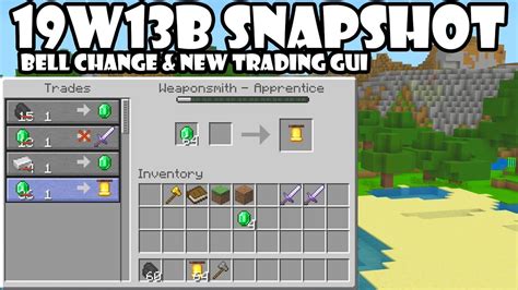 bell minecraft|what villager trades bells.